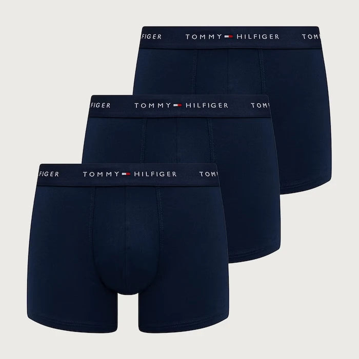 Tommy Hilfiger Erkek Dar Boxer 3'lü