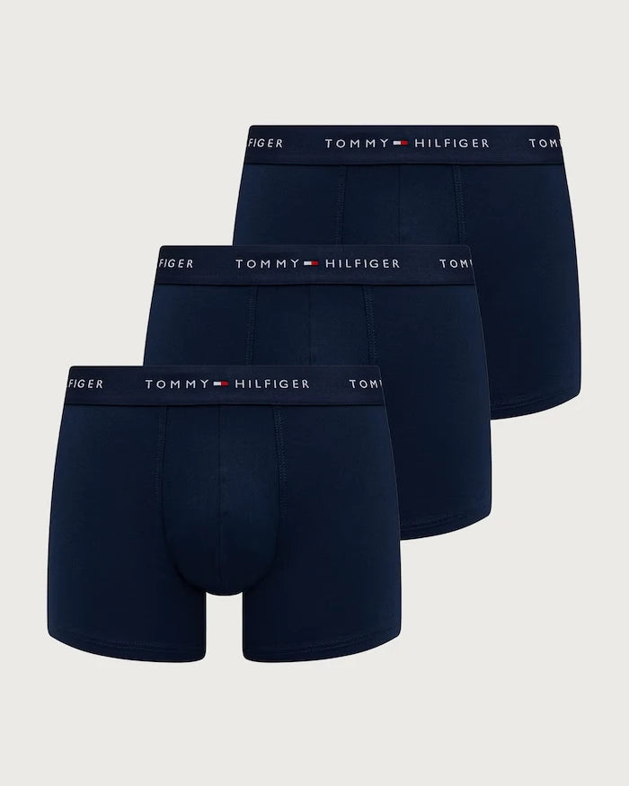Tommy Hilfiger Erkek Dar Boxer 3'lü