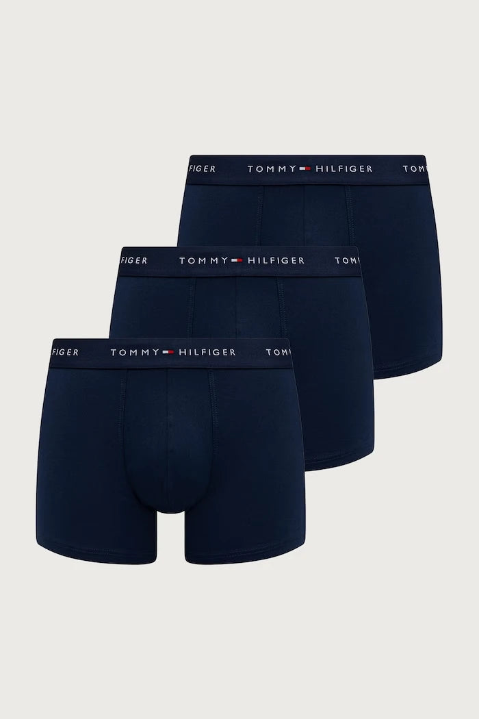 Tommy Hilfiger Erkek Dar Boxer 3'lü