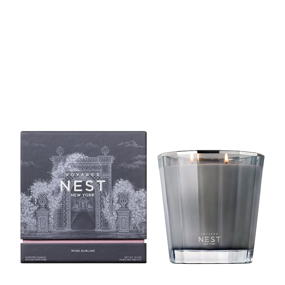 VOYAGES Rose Sublime 2-Wick Candle (600g)