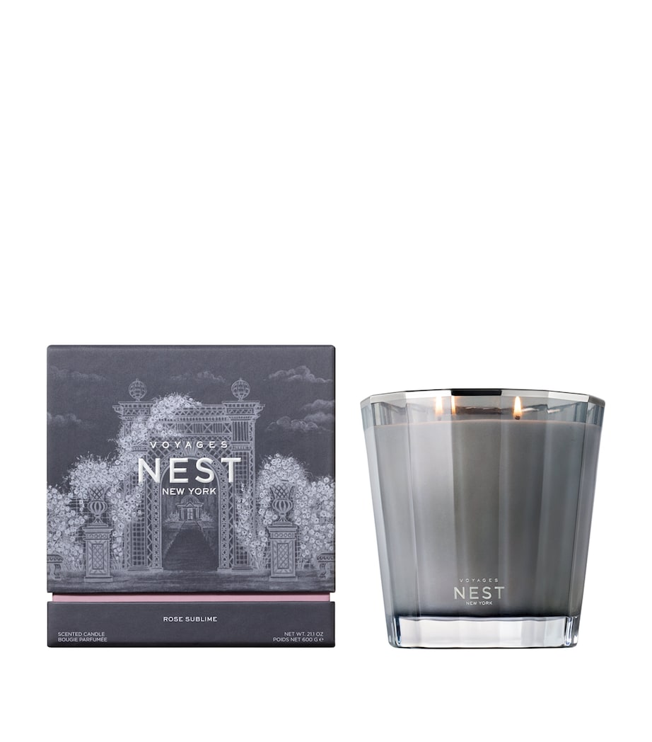 VOYAGES Rose Sublime 2-Wick Candle (600g)