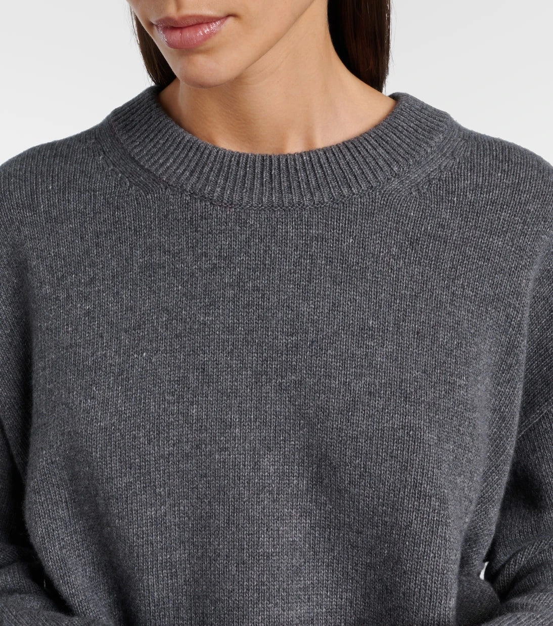 Ganni - Logo wool-blend sweater