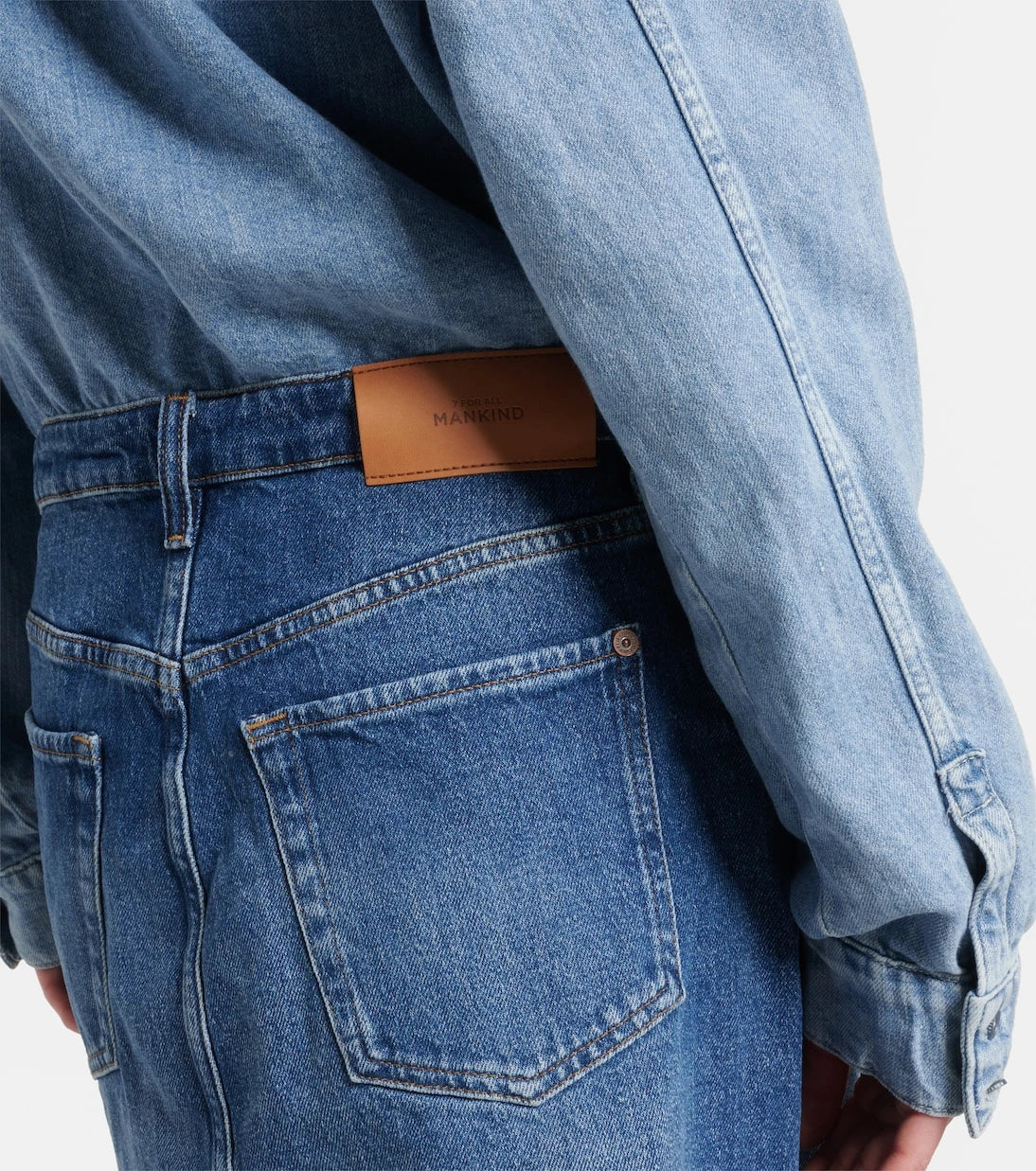 7 For All Mankind - Denim minidress