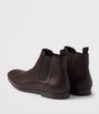 Prada Leather Chelsea Boots