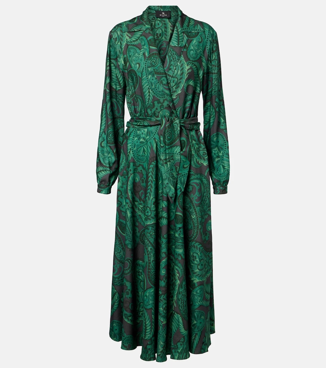 Etro - Belted midi dress