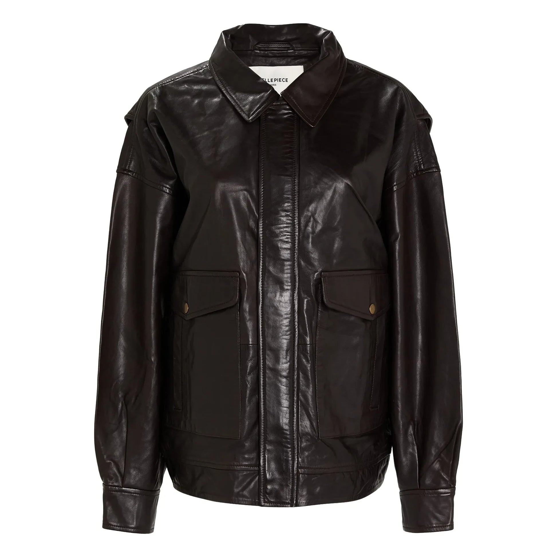 BELLEPIECE - Edgar Leather Jacket | Brown