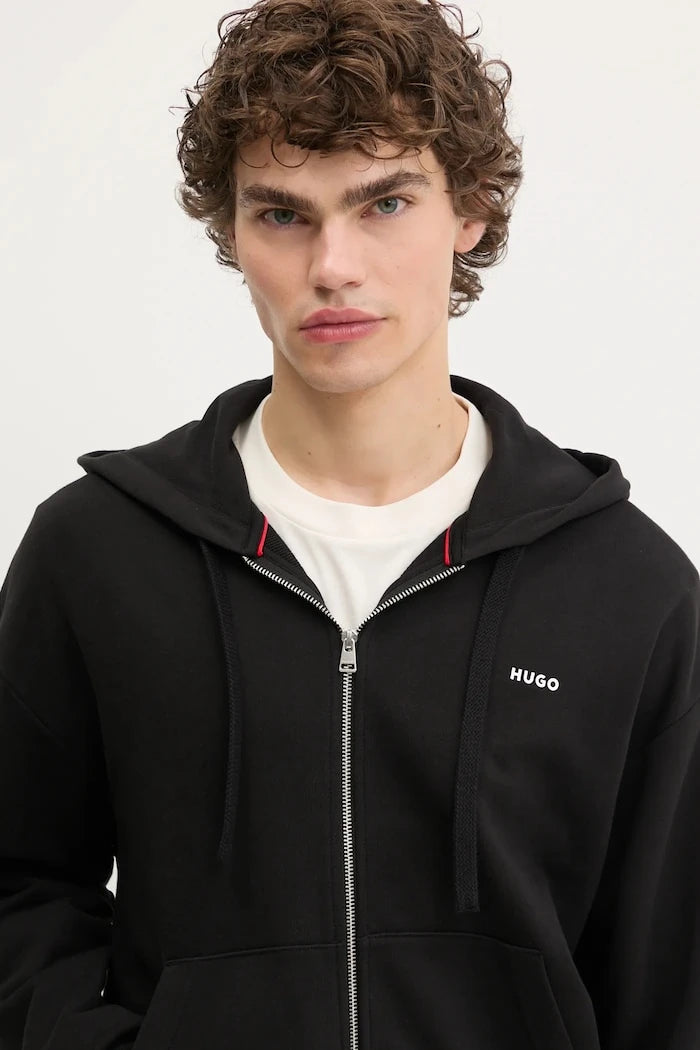 HUGO erkek kapüşonlu sweatshirt Dapozip
