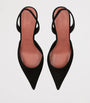 Suede Sofia Slingback Pumps 60