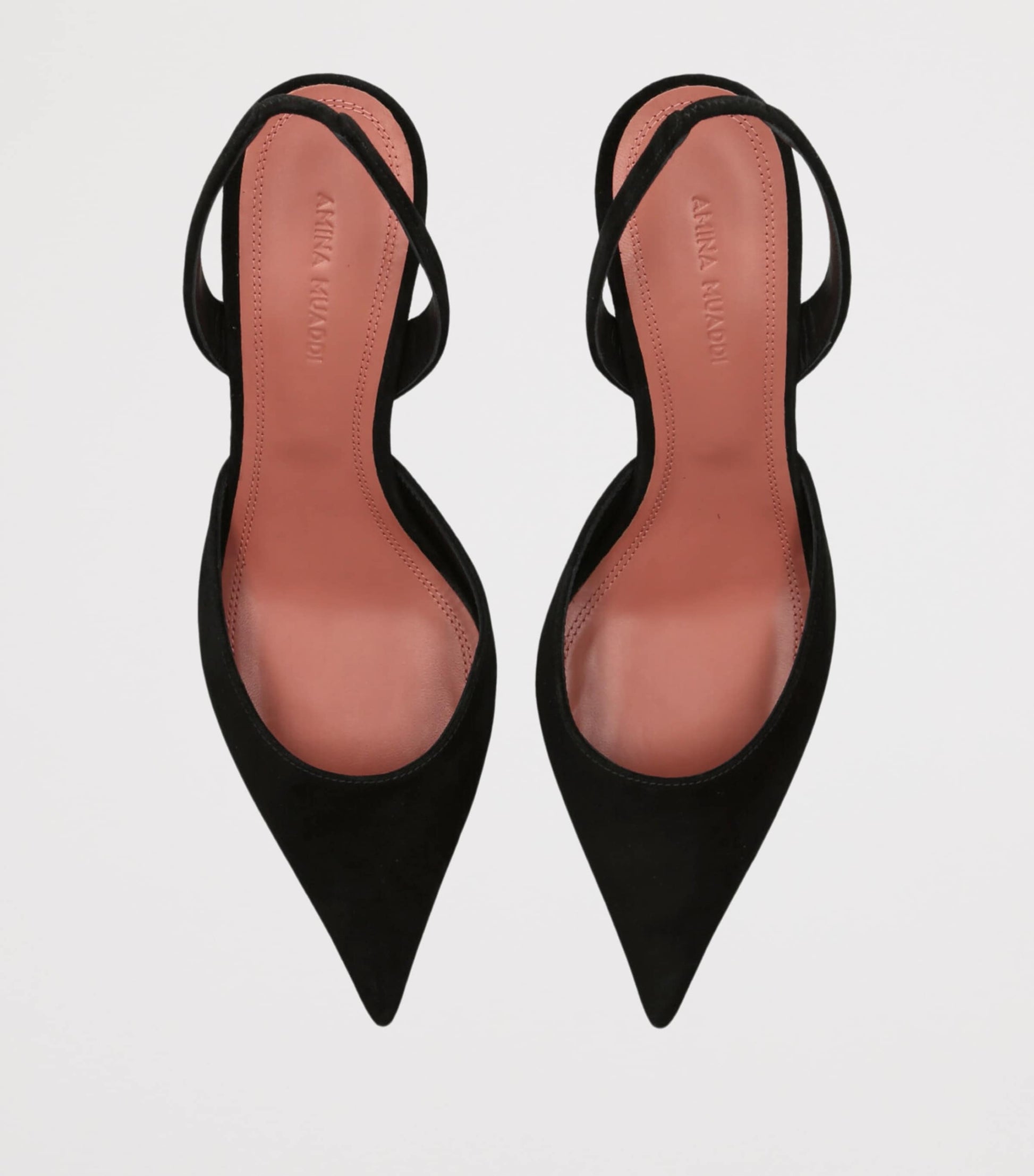 Suede Sofia Slingback Pumps 60