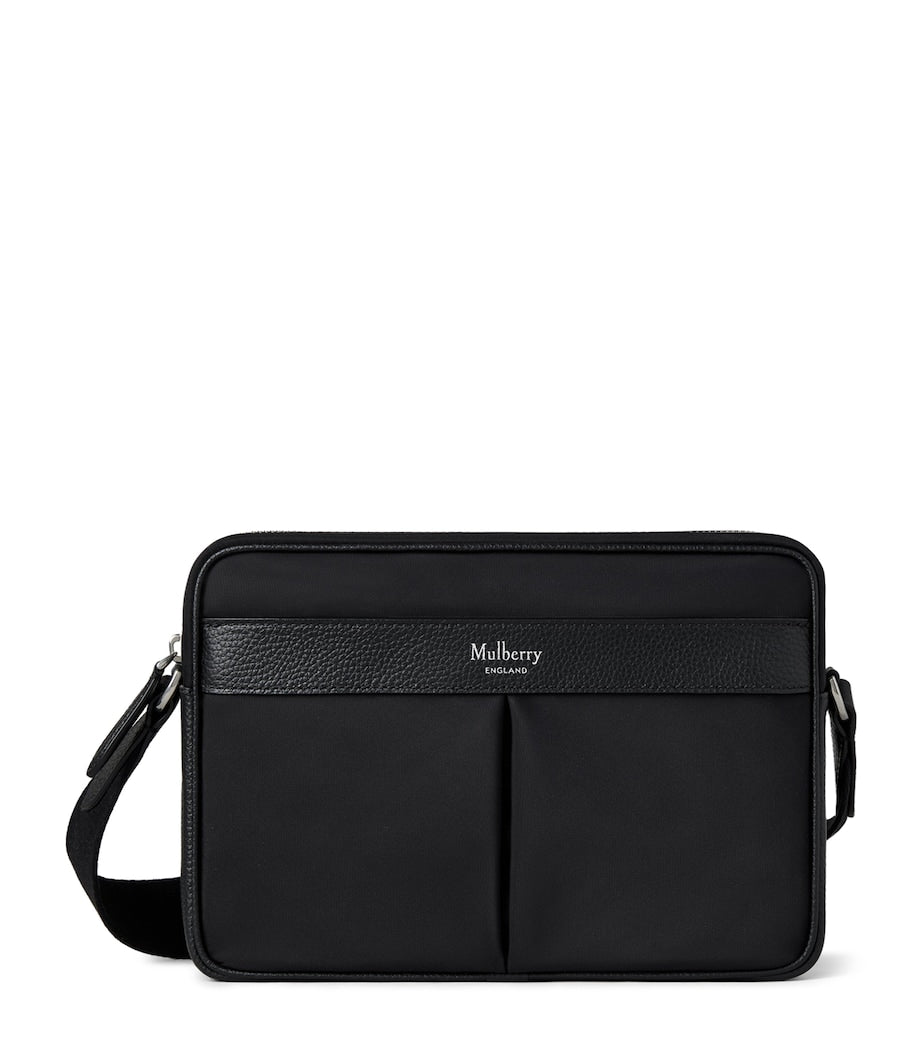 Mulberry Black Heritage Nylon Cross-Body Bag