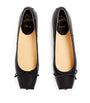 Christian Louboutin Black Mamadrague Leather Ballet Flats