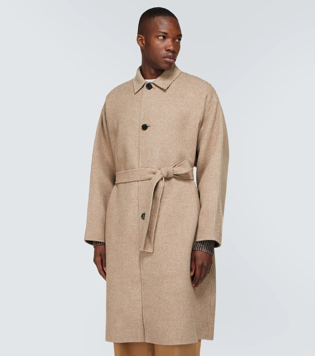 Acne Studios - Checked wool coat
