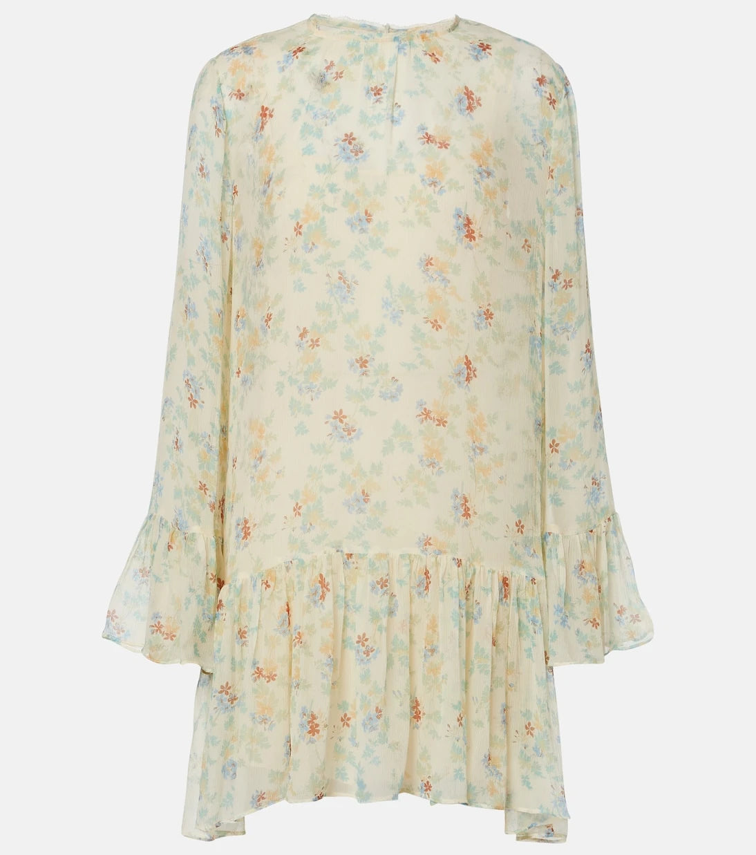 Ulla Johnson - Emmeline floral silk chiffon minidress