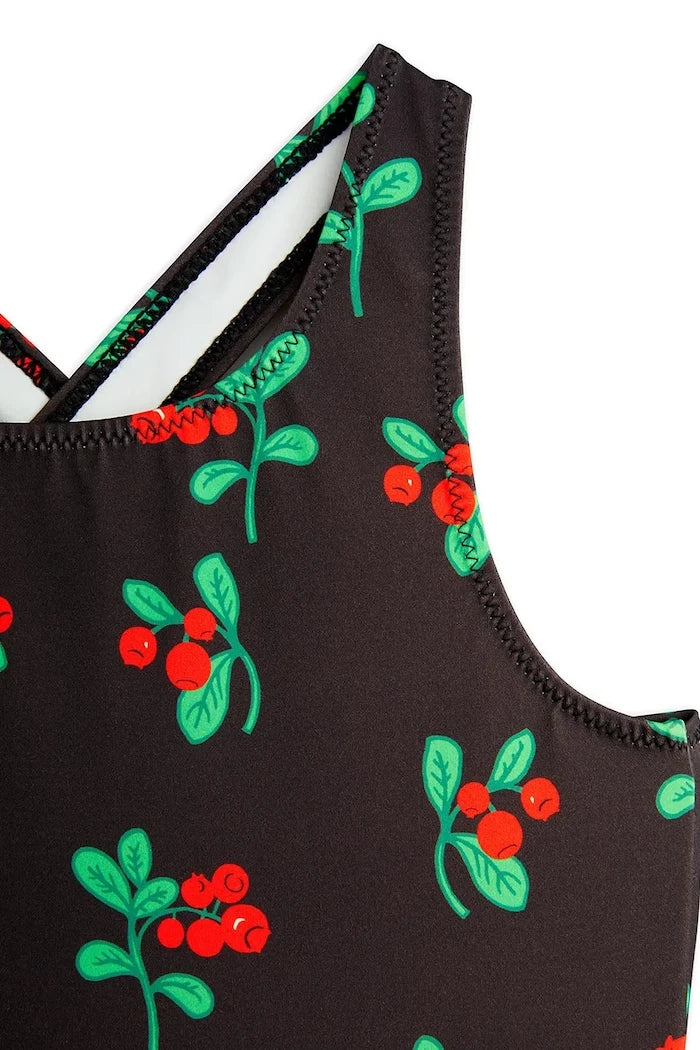 Детски цял бански Mini Rodini Lingonberries