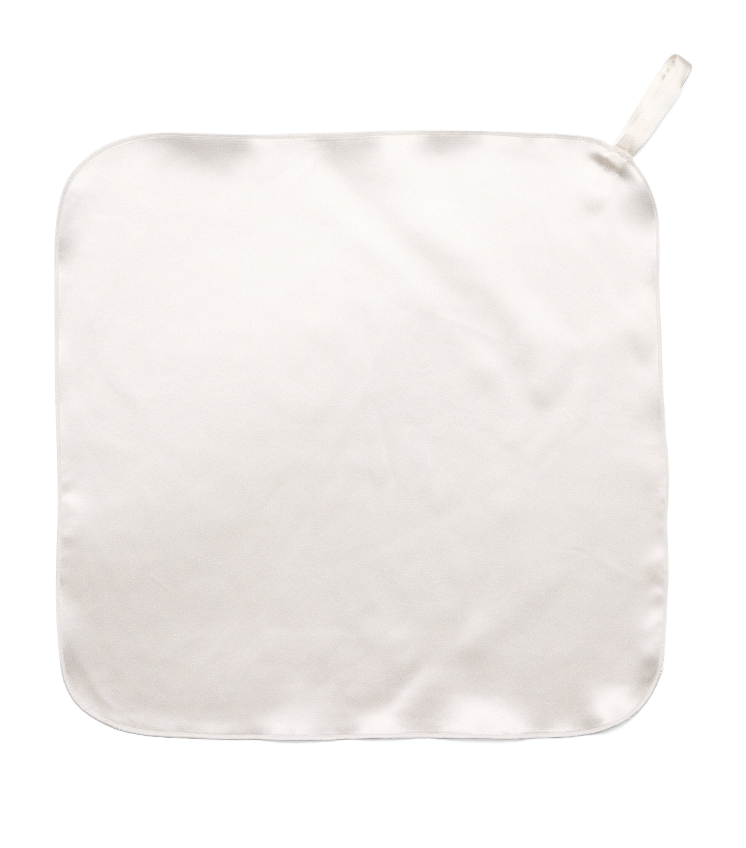 HYOUMANKIND Silk Face Cloth and Hair Tie Bundle