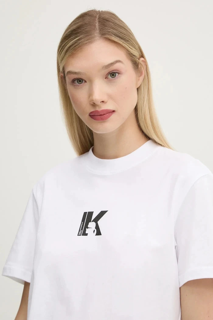 Karl Lagerfeld Jeans тениска дамска от памук