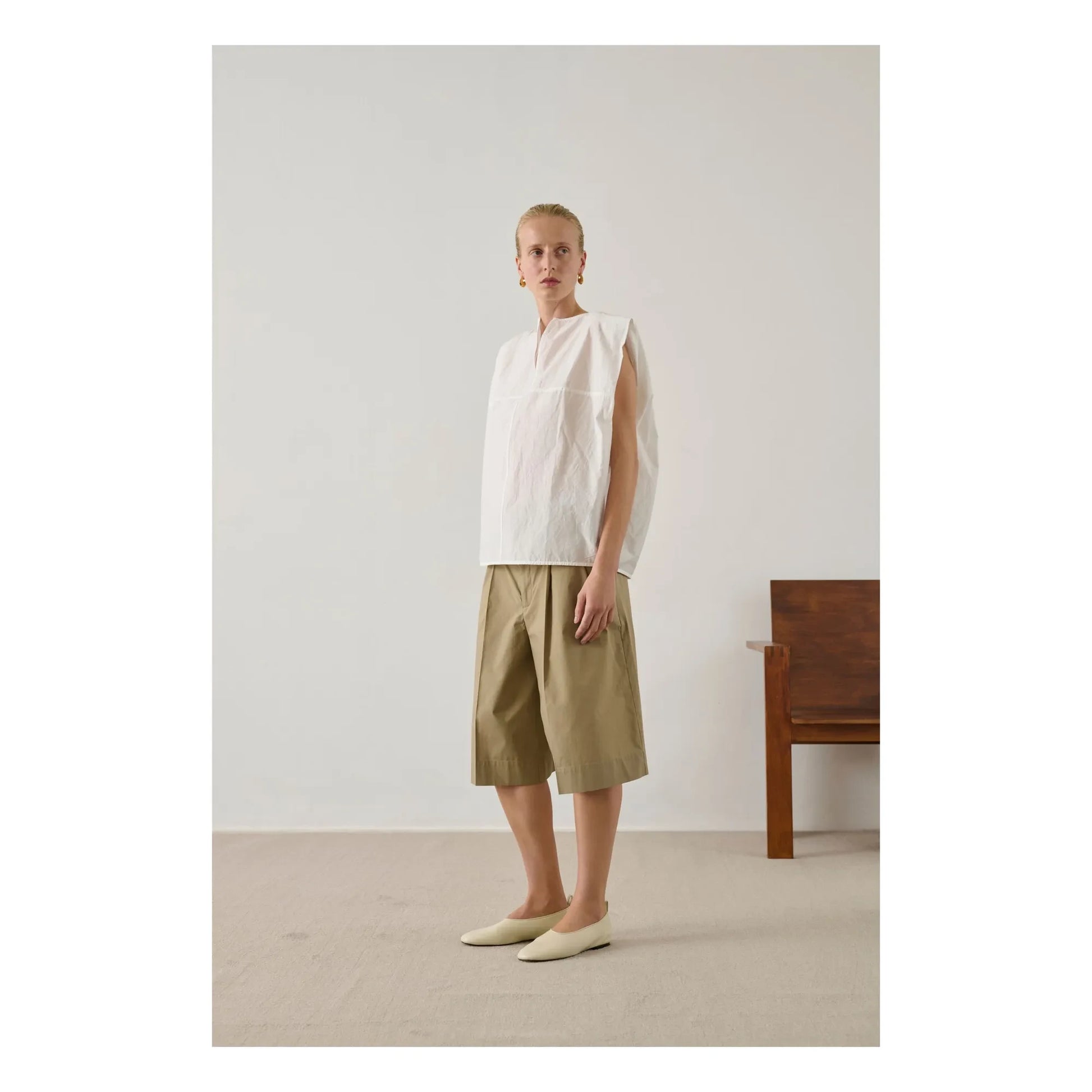 Soeur - Bala Ballerinas Leather | Ivory