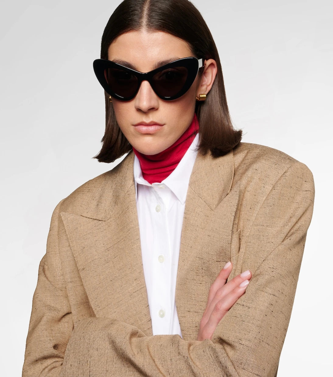 Celine Eyewear - Triomphe Mini cat-eye sunglasses
