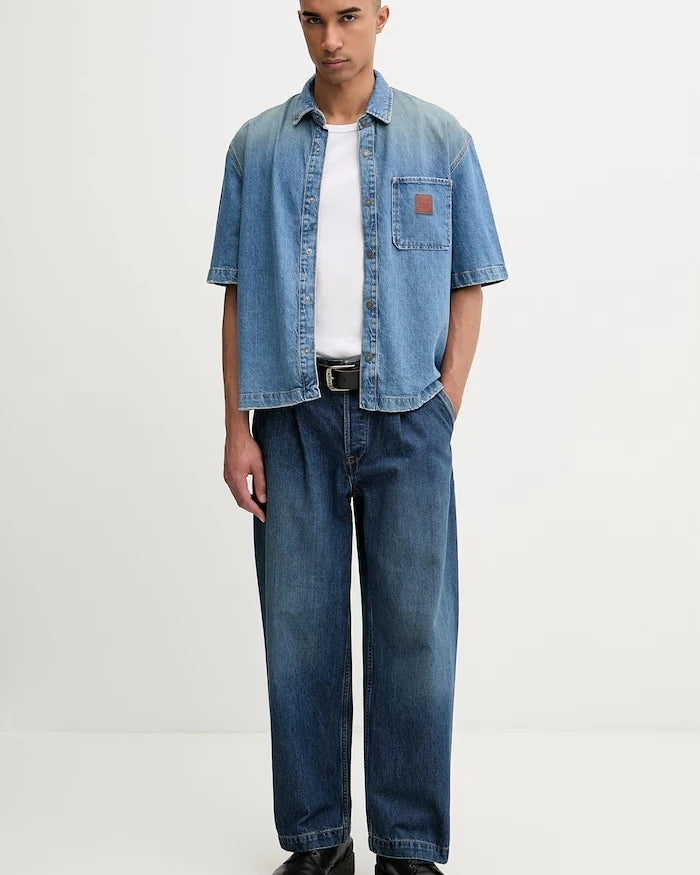Guess Jeans риза мъжка от деним