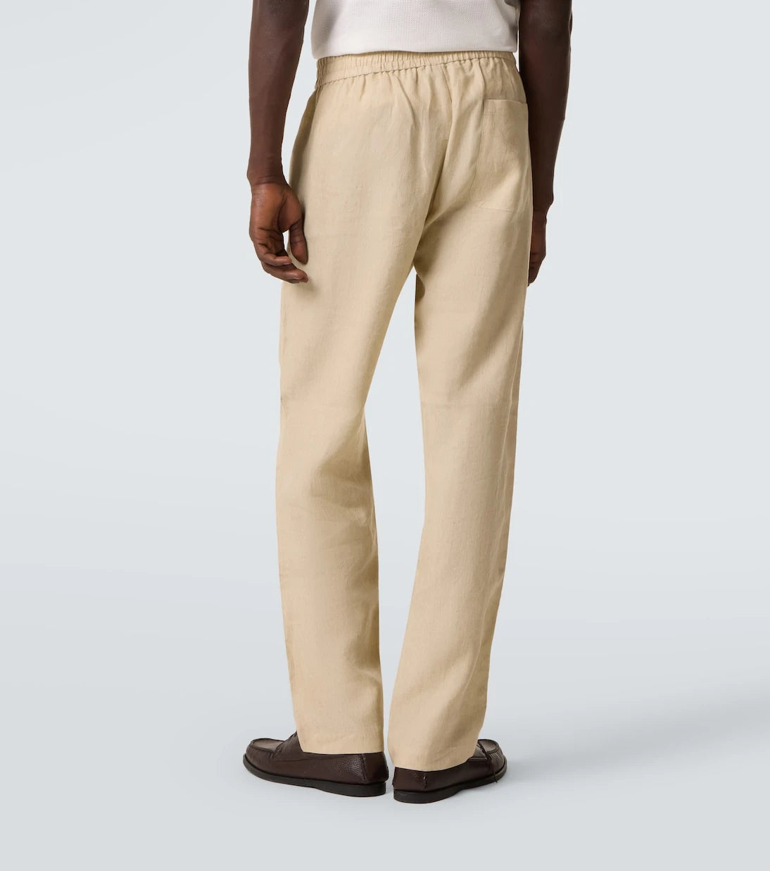 Sunspel - Linen straight pants