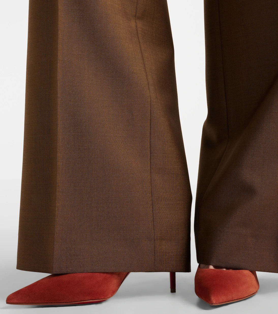 Christian Louboutin - حذاء ميس زد 80 من جلد الشمواه بكعب عالٍ