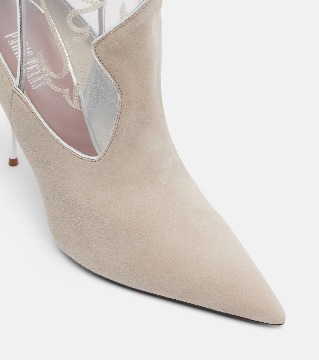 Paris Texas - Lidia 105 suede and PVC cowboy boots