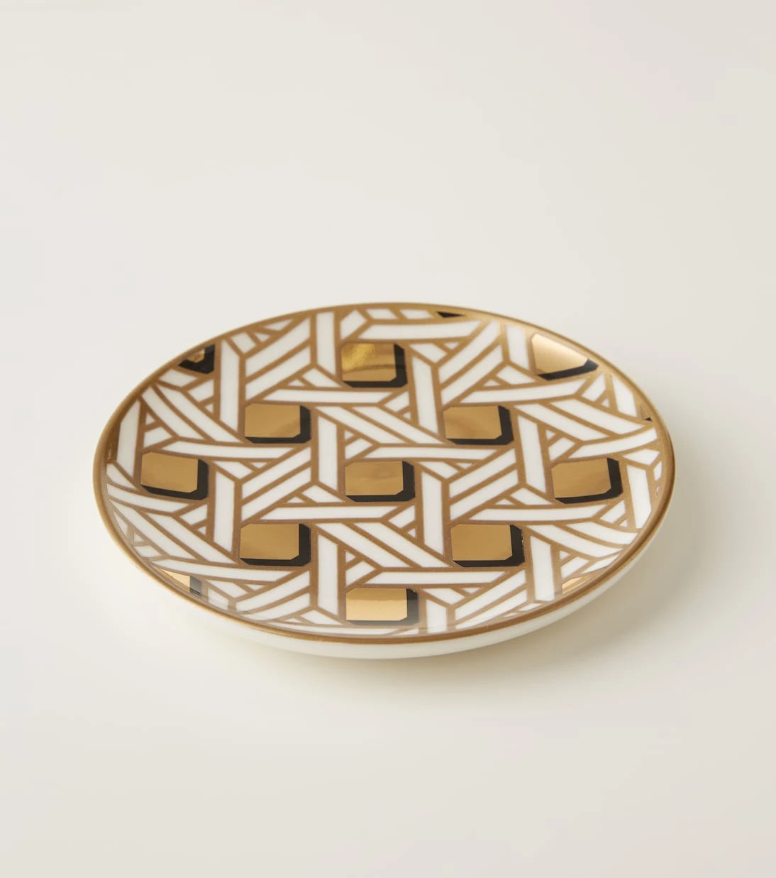 Jonathan Adler - Basketweave set of 4 coasters