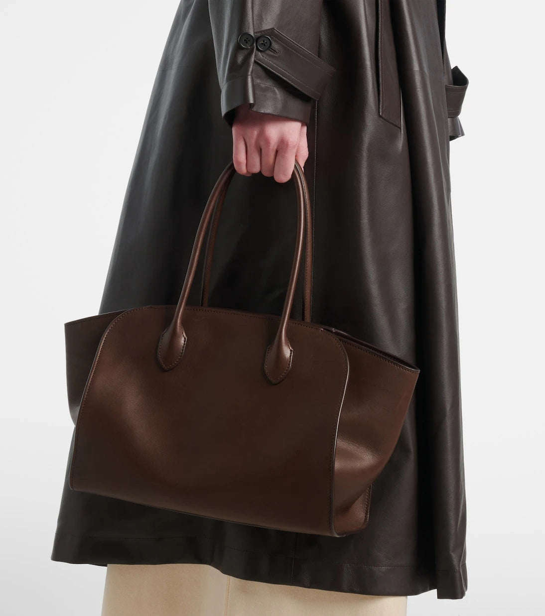 The Row - Marlo 12 leather tote bag