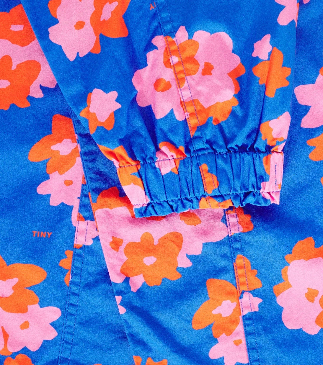 Tinycottons - Flowers cotton wide-leg pants
