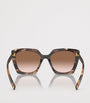 Prada Brown Square Sunglasses