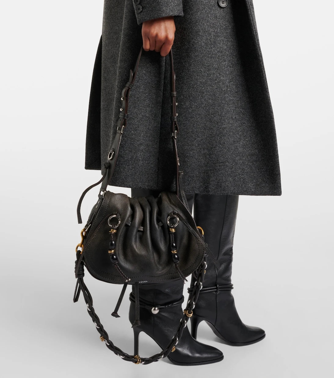 Isabel Marant - Bolton leather shoulder bag
