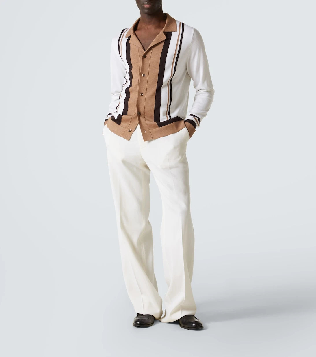 Dolce&Gabbana - Wool and silk jacquard cardigan