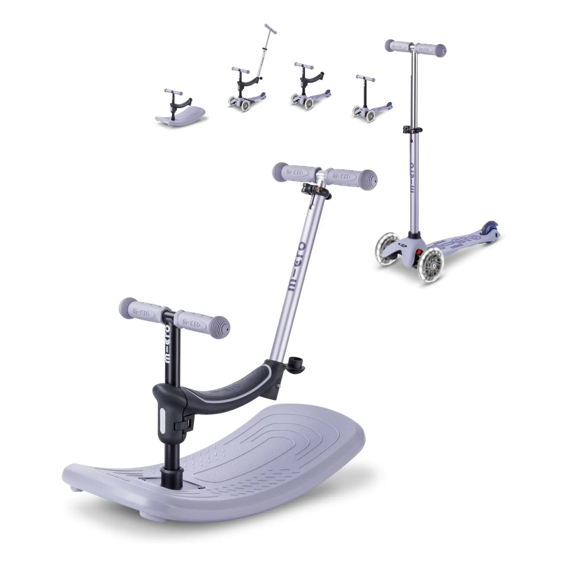 Micro - Rock&amp;Go LED scooter | Lavender