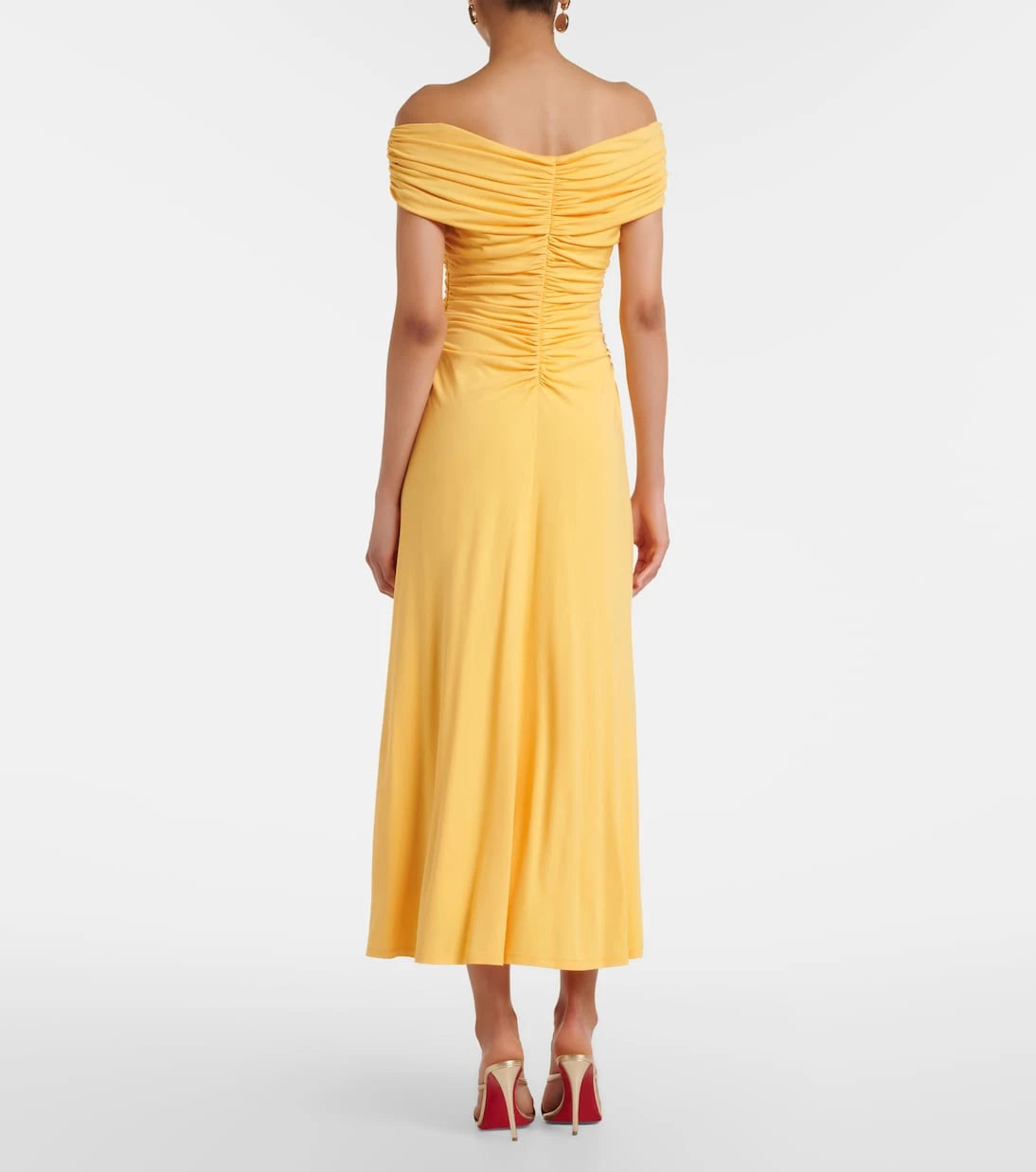 Simkhai - Sheyda ruched jersey midi dress