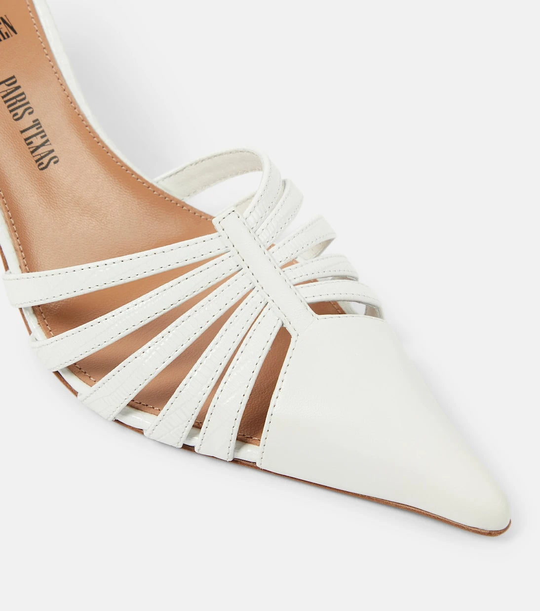 Paris Texas - Nadia 85 cutout leather mules