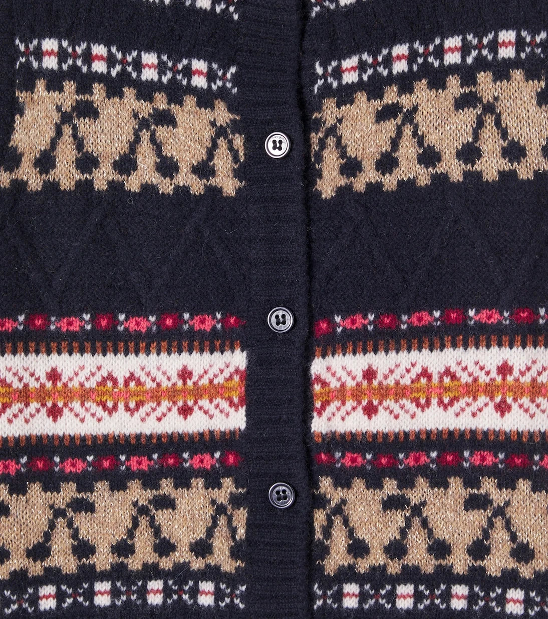 Bonpoint - Janou jacquard wool vest
