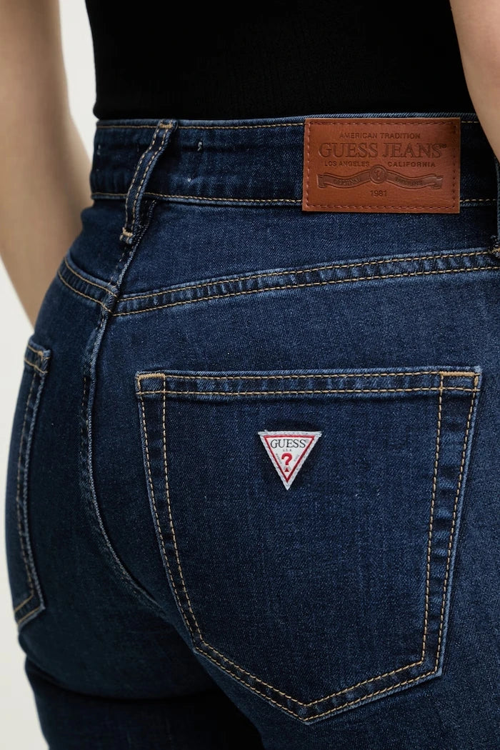 Guess Jeans straight kadın kot pantolon