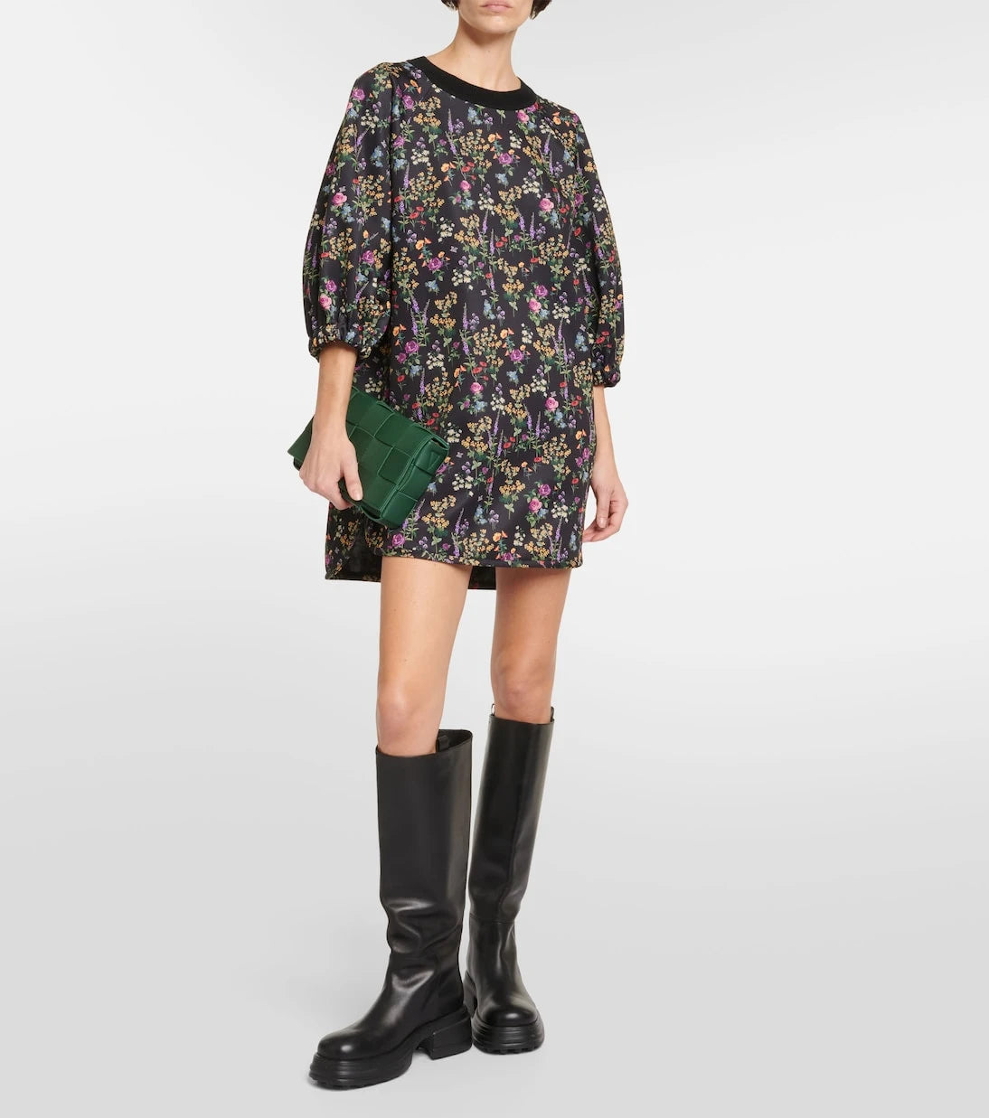 Max Mara - Billy floral jersey minidress