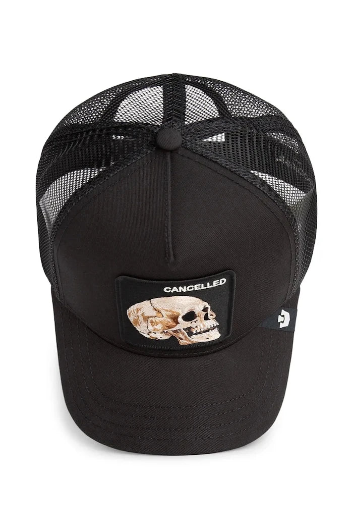 Goorin Bros шапка trucker The Cancelled Skull
