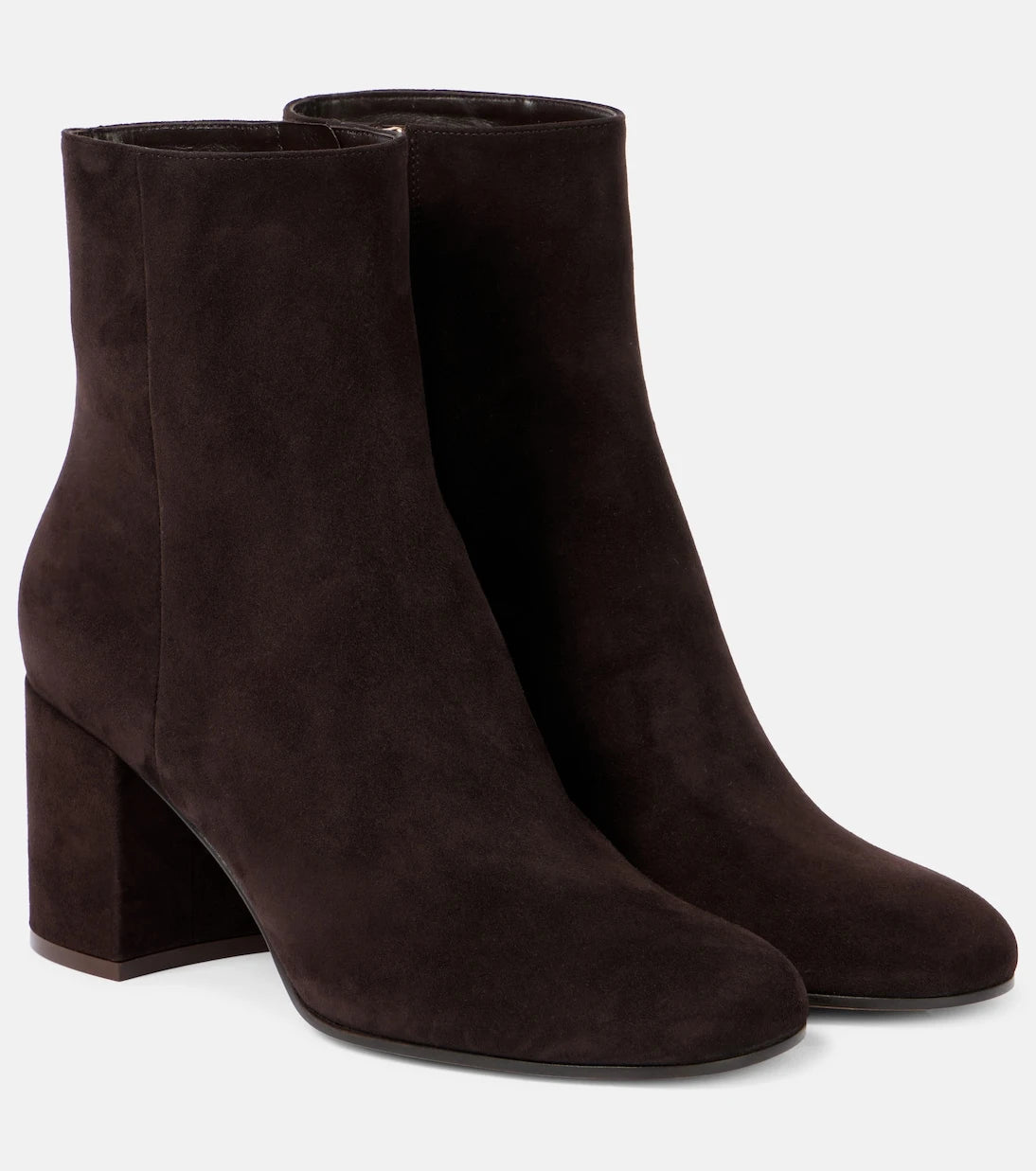 Gianvito Rossi - Joelle 70 suede ankle boots