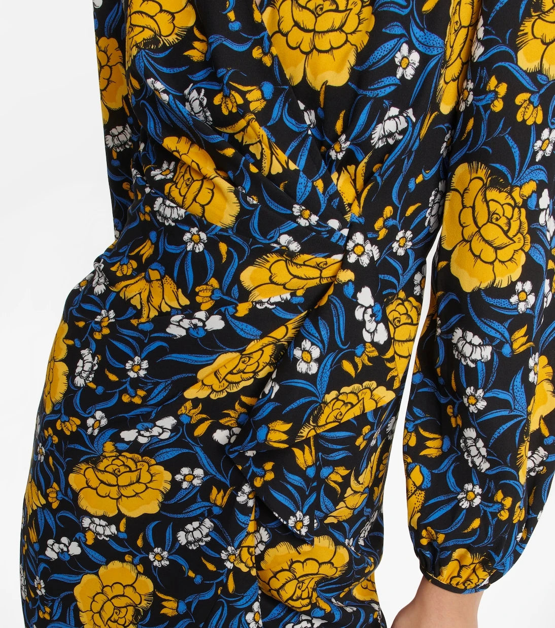 Diane von Furstenberg - Floral printed midi dress