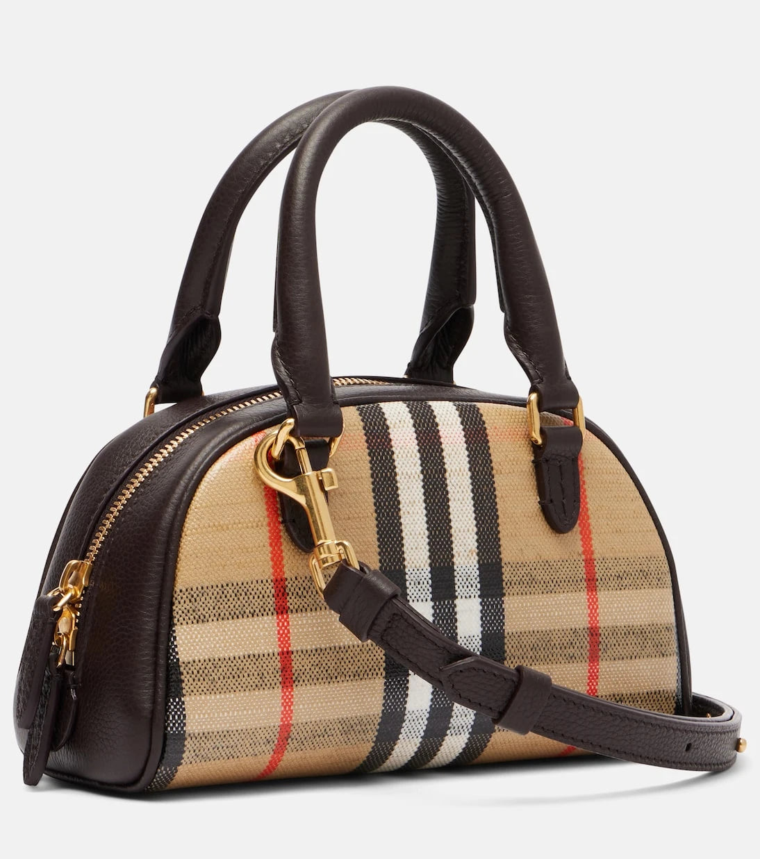 Burberry - Highlands Mini Burberry Check tote bag