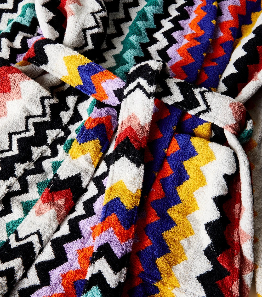 Missoni - Best Zigzag cotton terry bathrobe