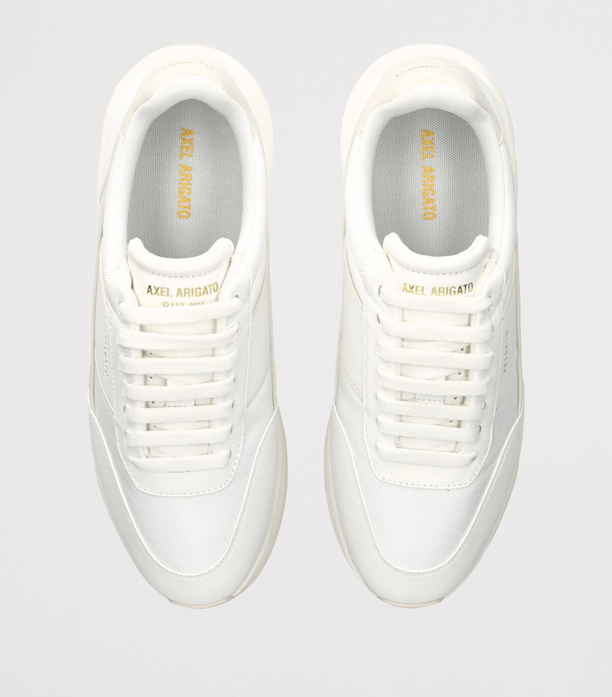 White Suede Genesis Neo Runner Sneakers