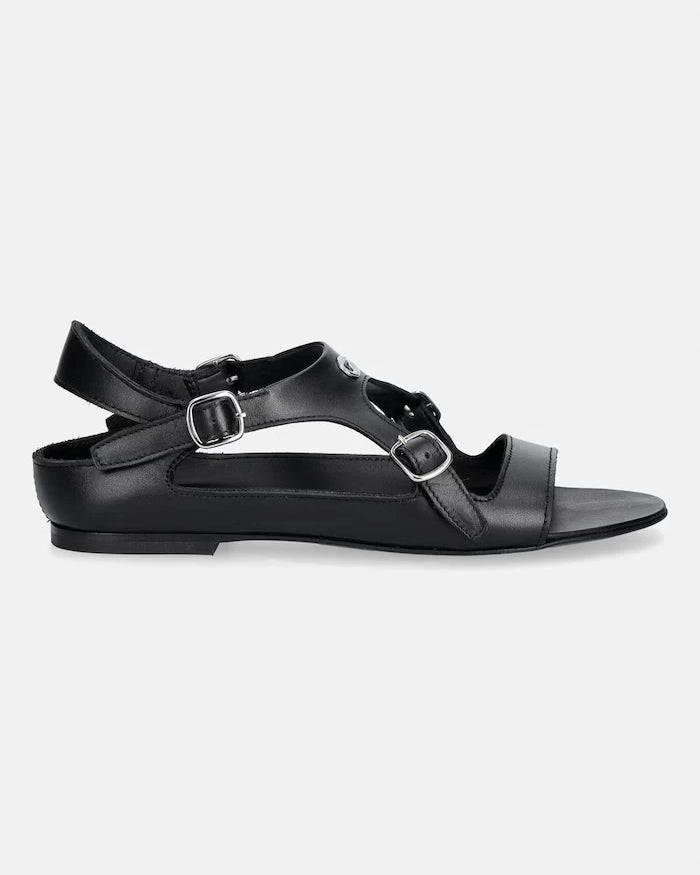 Coperni сандали дамски от кожа Buckle On