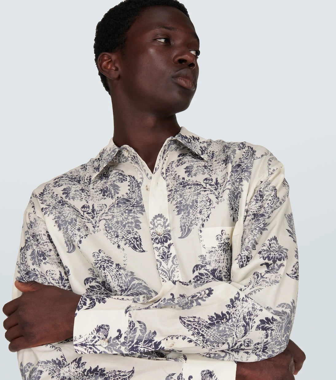 Commas - Silk and cotton shirt