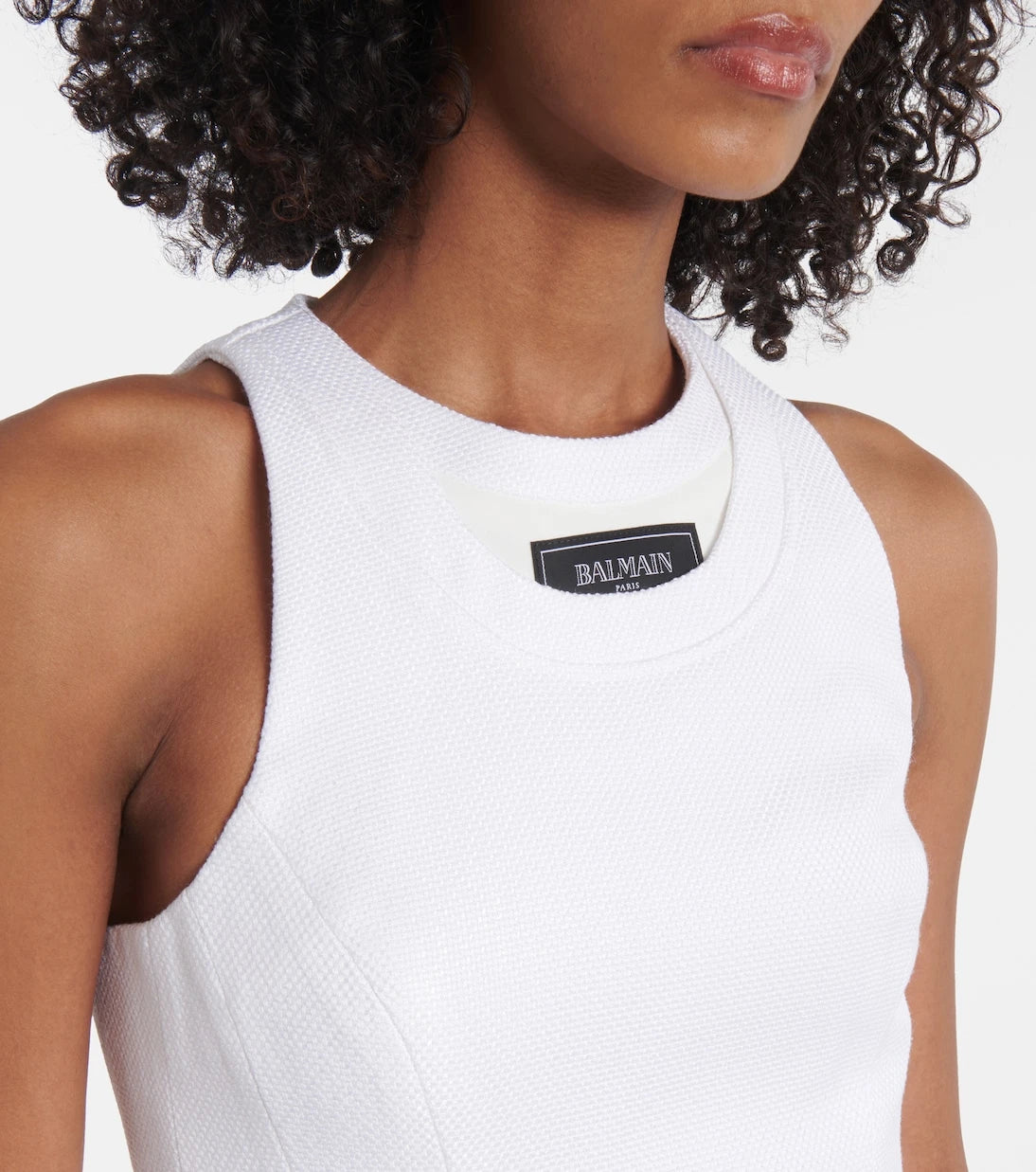 Balmain - Halterneck minidress