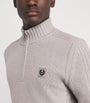 Belstaff Wool Watch Quarter-Zip Sweater