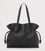 LOEWE Black x Albers Leather Flamenco Purse