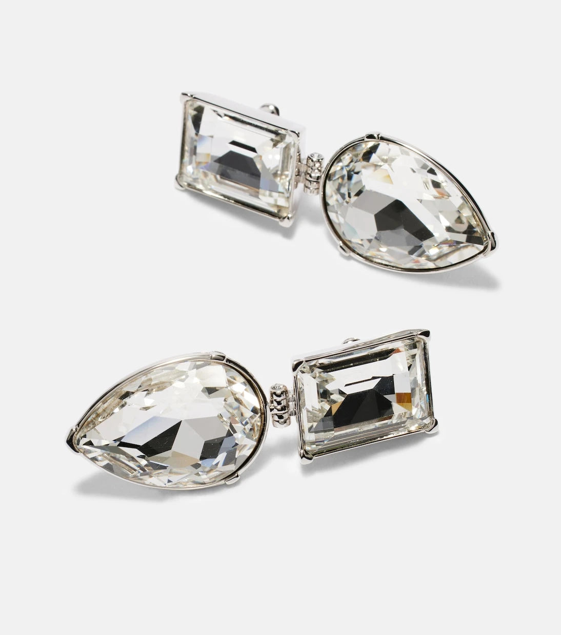 McQueen - Cocktail crystal-embellished earrings